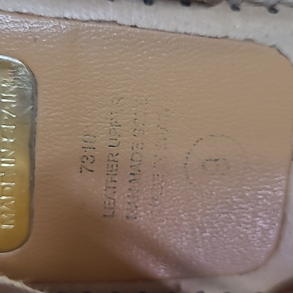 Kanna By Antropologie Light Pink Espadrille Flats Size 9 - Picture 9 of 9